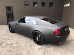 Rolls-Royce Wraith Matte Black by RACE! 2017 года